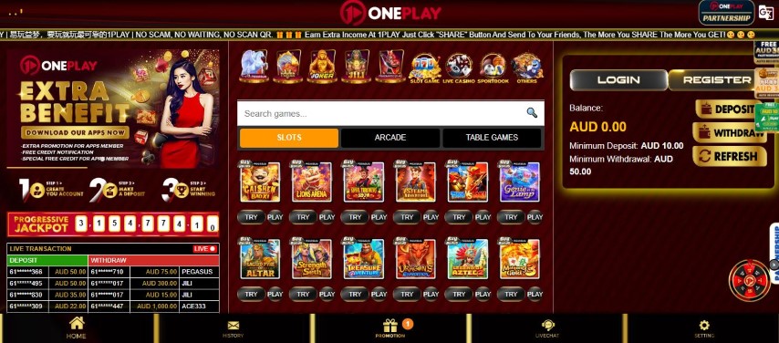 Register new account and claim welcome bonuses